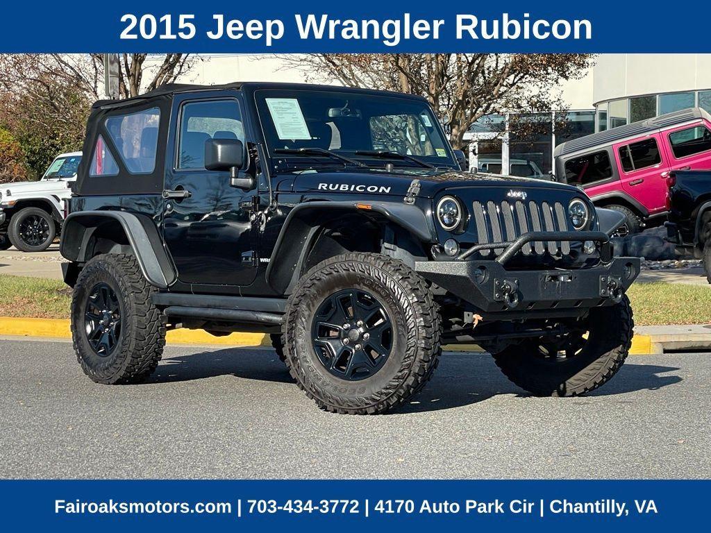 used 2015 Jeep Wrangler car, priced at $19,771