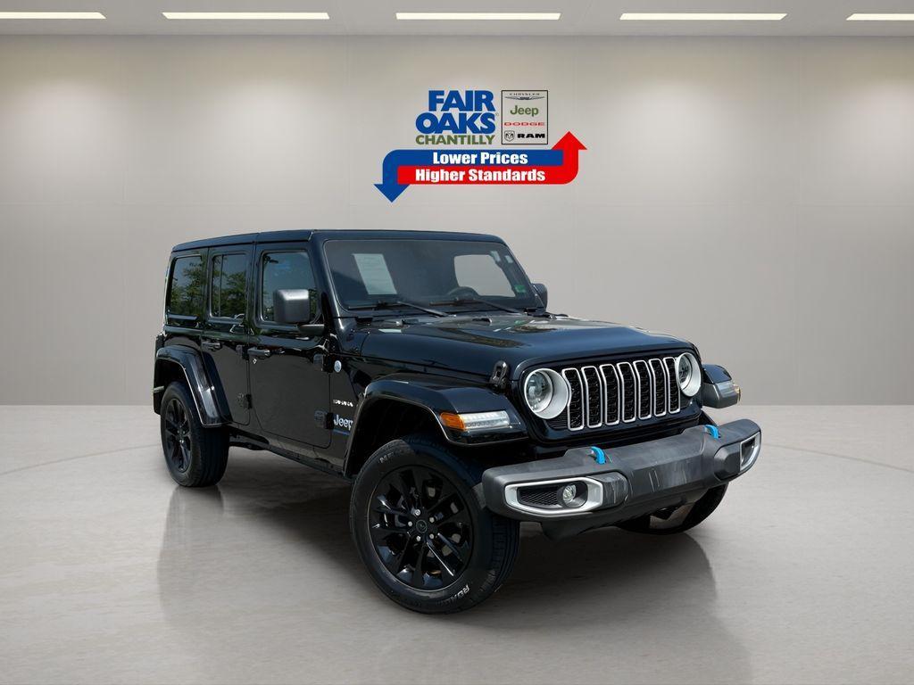 used 2024 Jeep Wrangler 4xe car, priced at $35,452