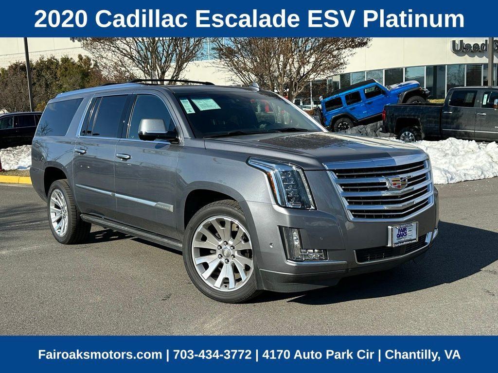 used 2020 Cadillac Escalade ESV car, priced at $37,777