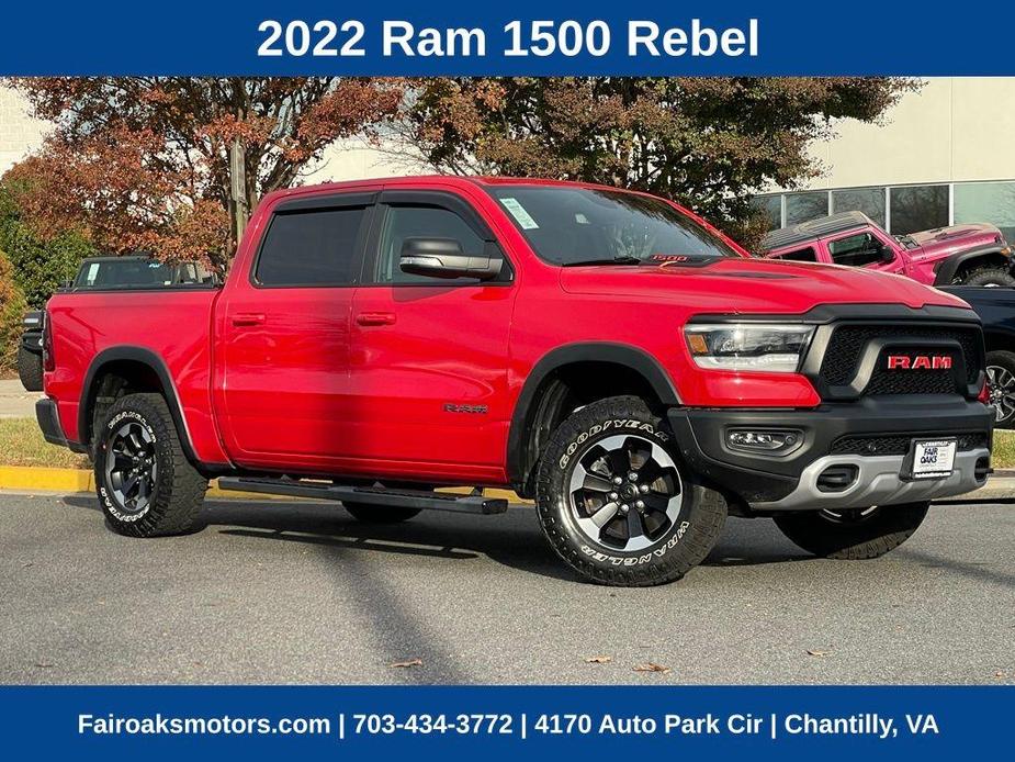 used 2022 Ram 1500 car, priced at $44,359