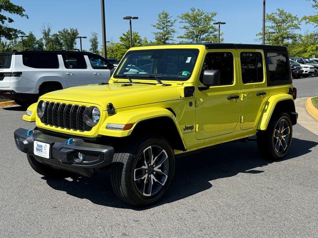 used 2024 Jeep Wrangler 4xe car, priced at $33,015
