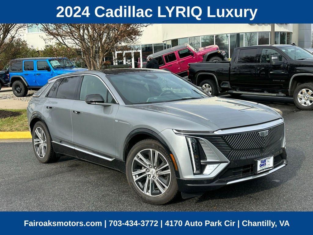 used 2024 Cadillac LYRIQ car, priced at $51,000