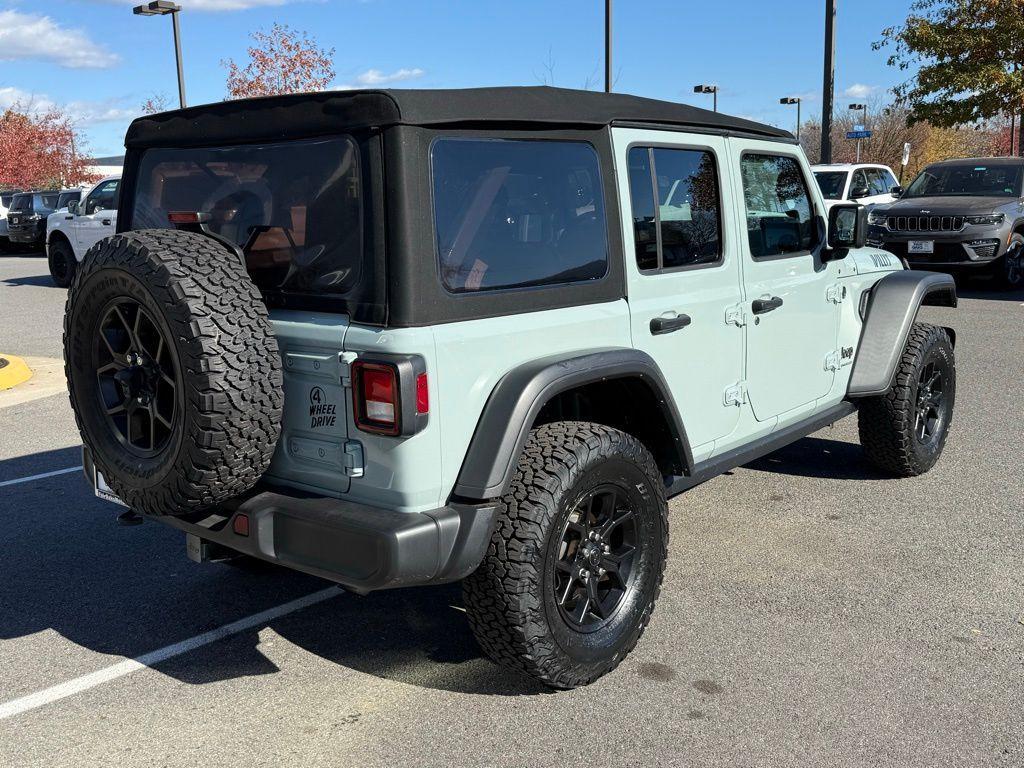 used 2024 Jeep Wrangler car, priced at $36,370