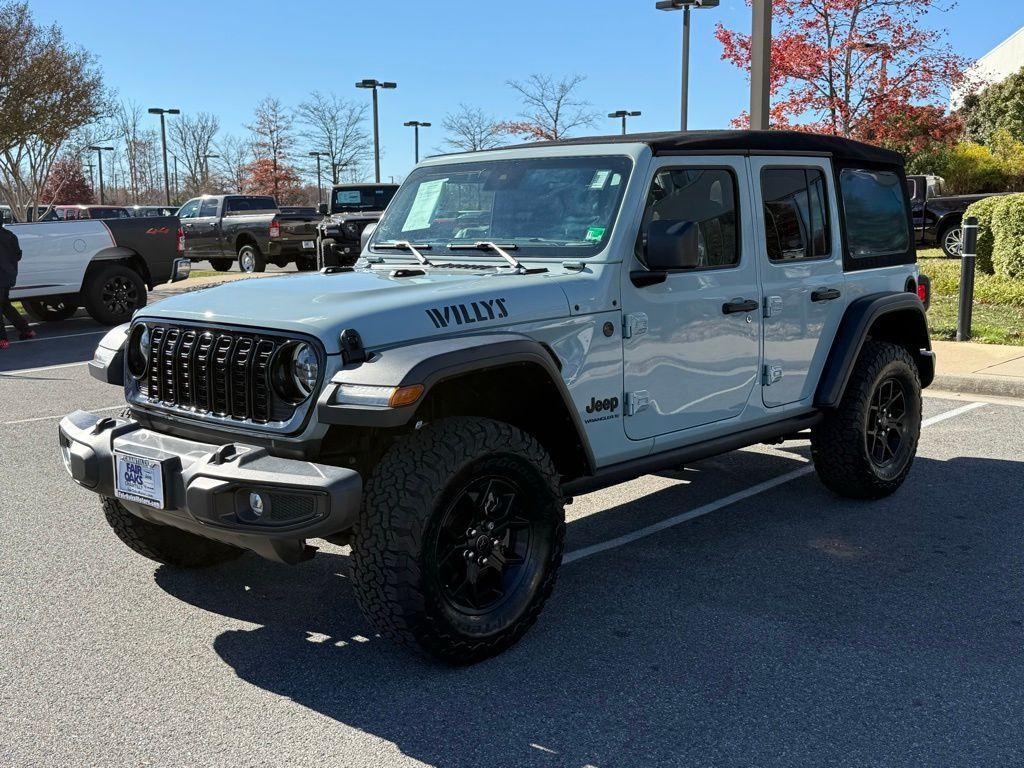 used 2024 Jeep Wrangler car, priced at $36,370