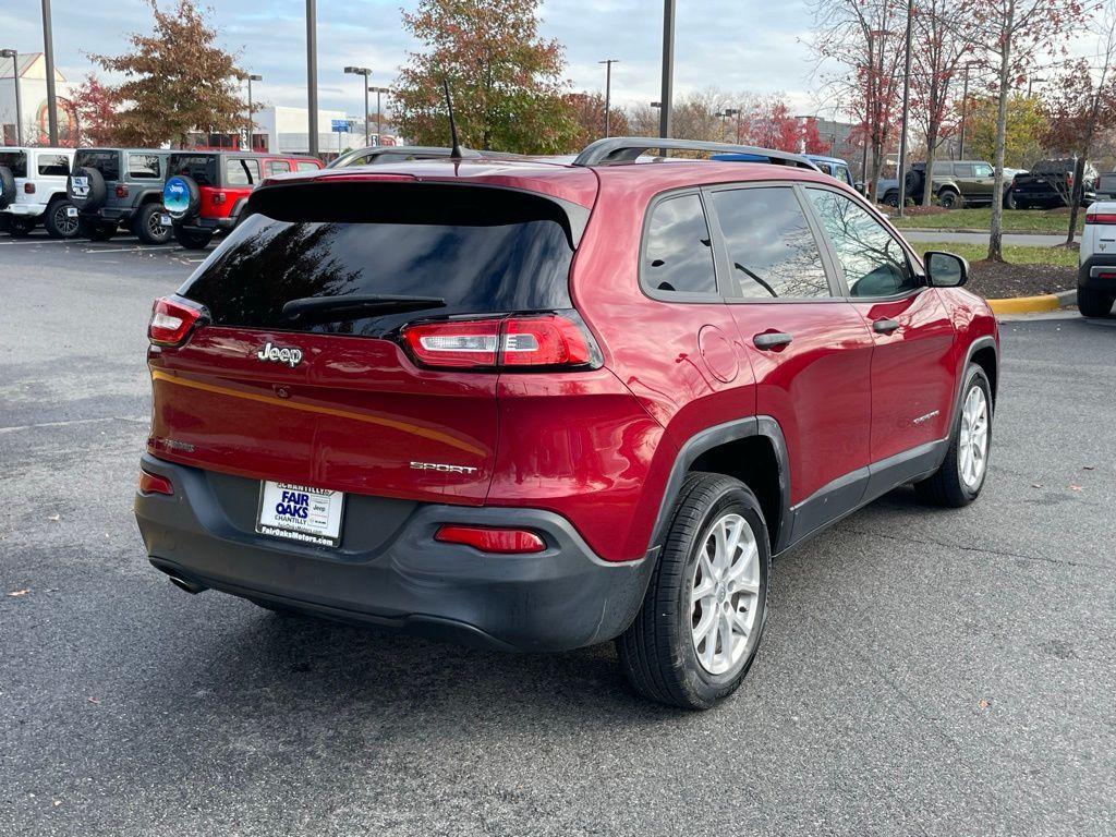 used 2017 Jeep Cherokee car, priced at $11,465