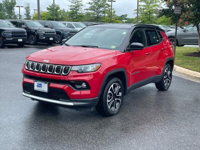 used 2024 Jeep Compass car, priced at $27,130