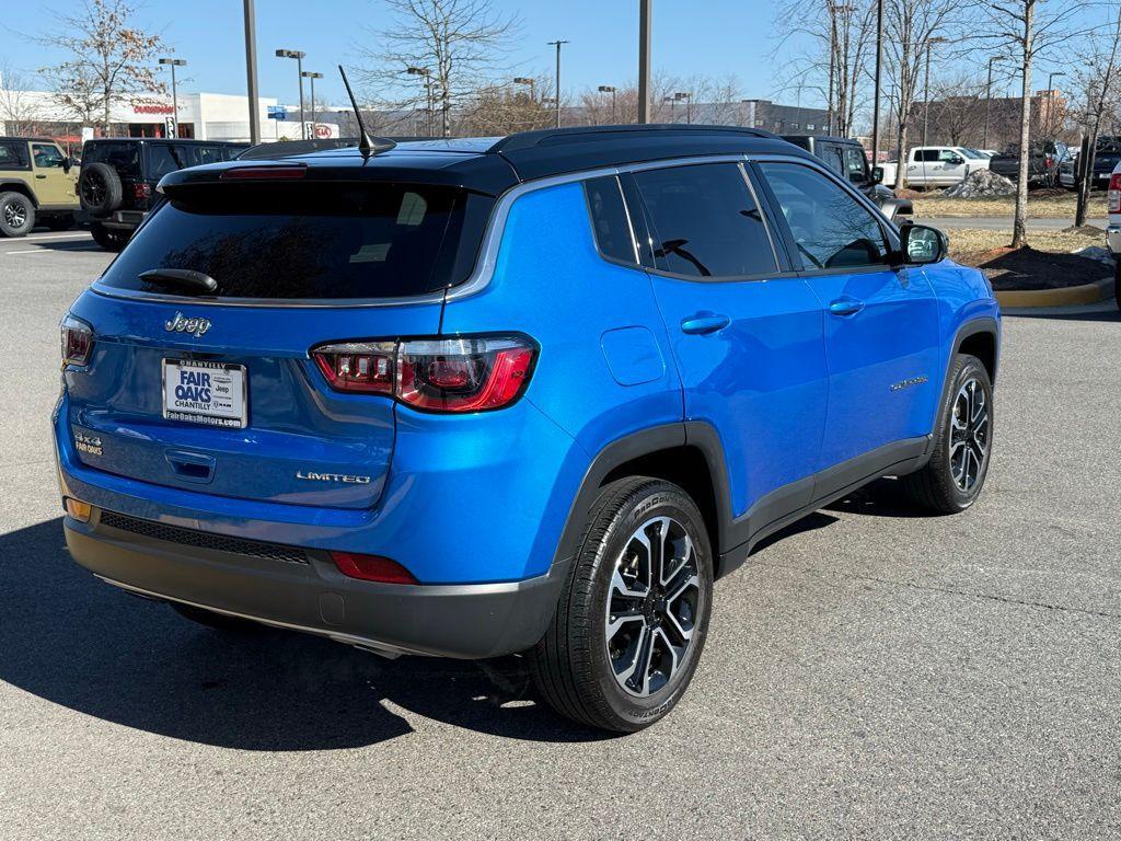 used 2023 Jeep Compass car, priced at $22,445