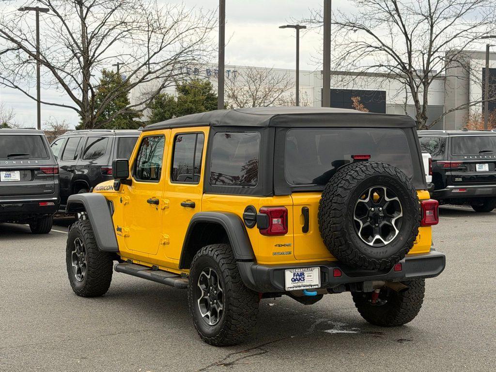 used 2021 Jeep Wrangler Unlimited 4xe car, priced at $31,500