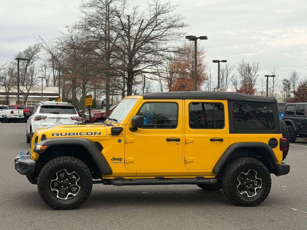used 2021 Jeep Wrangler Unlimited 4xe car, priced at $31,500