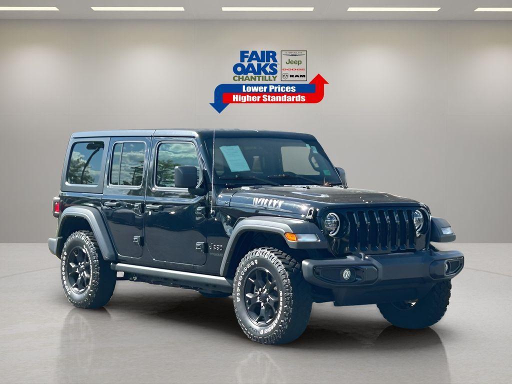 used 2021 Jeep Wrangler Unlimited car, priced at $30,885