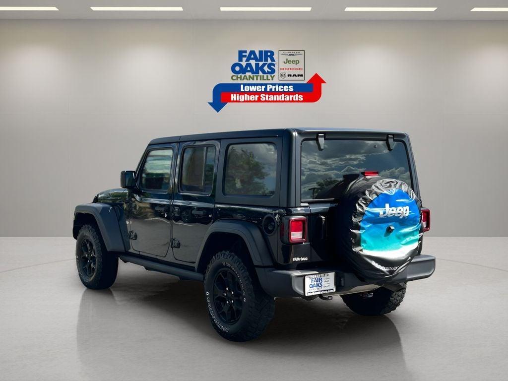 used 2021 Jeep Wrangler Unlimited car, priced at $30,144
