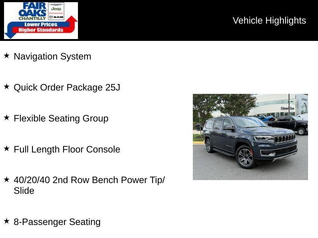 used 2024 Jeep Wagoneer L car, priced at $63,062