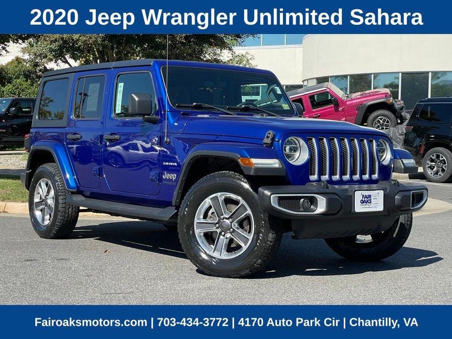 used 2020 Jeep Wrangler Unlimited car, priced at $28,004