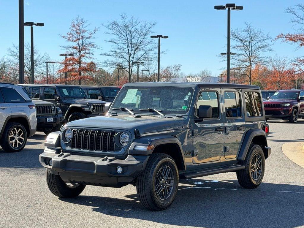 used 2024 Jeep Wrangler car, priced at $37,110