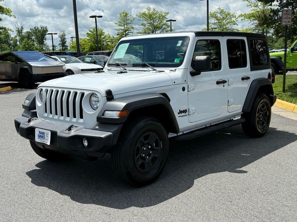 used 2022 Jeep Wrangler Unlimited car, priced at $30,306