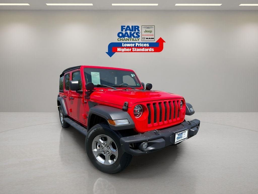 used 2021 Jeep Wrangler Unlimited car, priced at $34,347