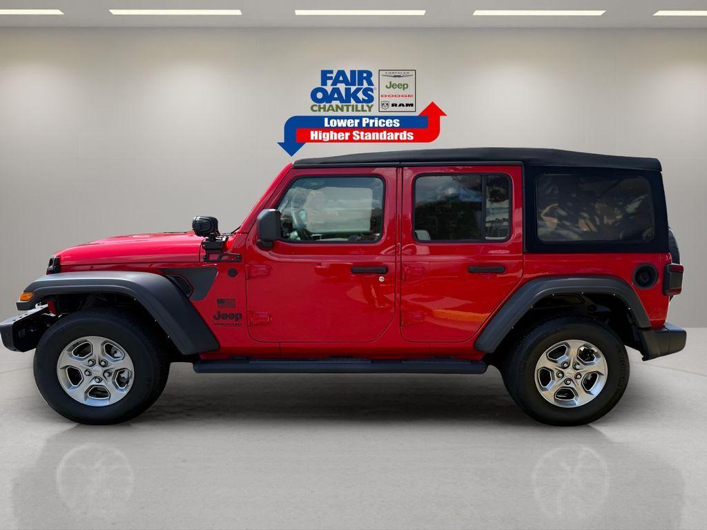 used 2021 Jeep Wrangler Unlimited car, priced at $34,347