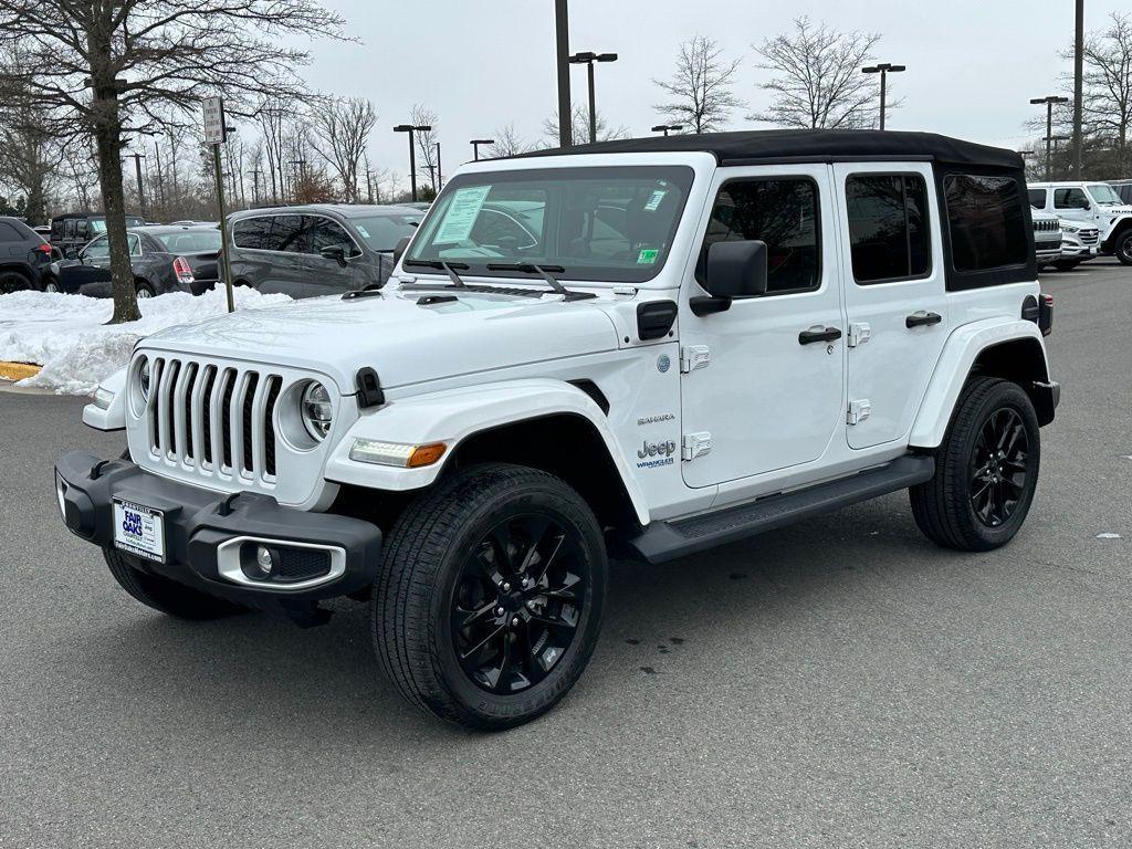 used 2021 Jeep Wrangler Unlimited 4xe car, priced at $30,847