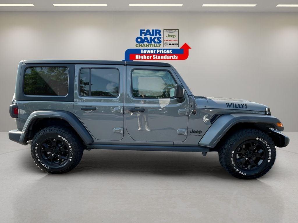used 2023 Jeep Wrangler car, priced at $33,093