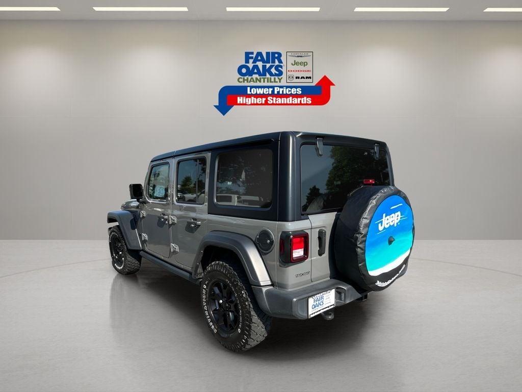 used 2023 Jeep Wrangler car, priced at $33,093