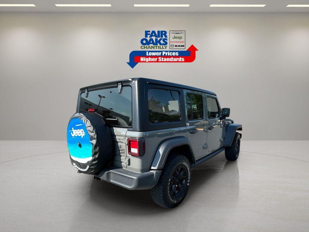 used 2023 Jeep Wrangler car, priced at $33,093