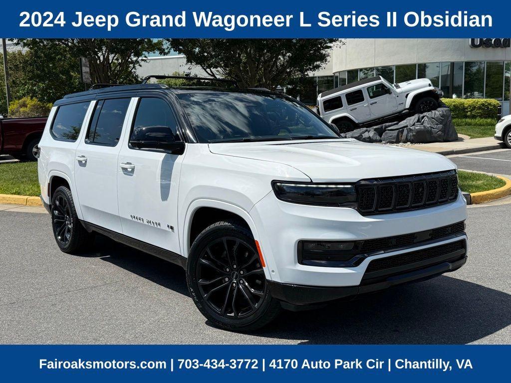 used 2024 Jeep Grand Wagoneer L car, priced at $66,684