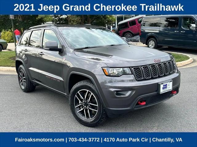 used 2021 Jeep Grand Cherokee car, priced at $26,957