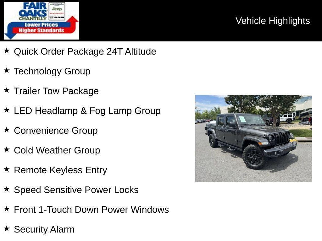used 2022 Jeep Gladiator car, priced at $34,160