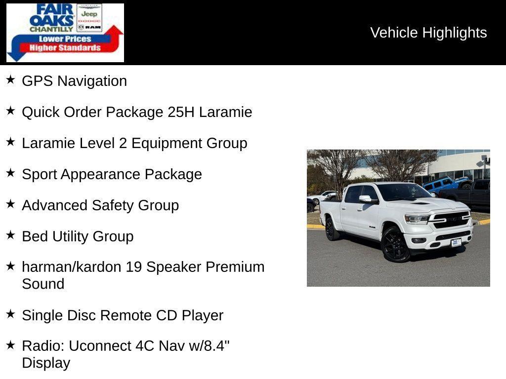 used 2019 Ram 1500 car, priced at $31,909