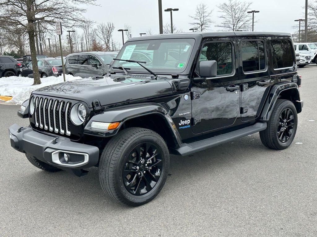 used 2021 Jeep Wrangler Unlimited 4xe car, priced at $29,320