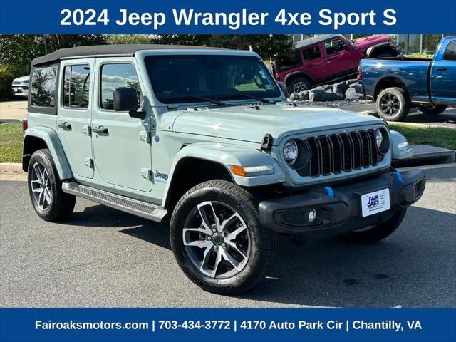 used 2024 Jeep Wrangler 4xe car, priced at $41,747