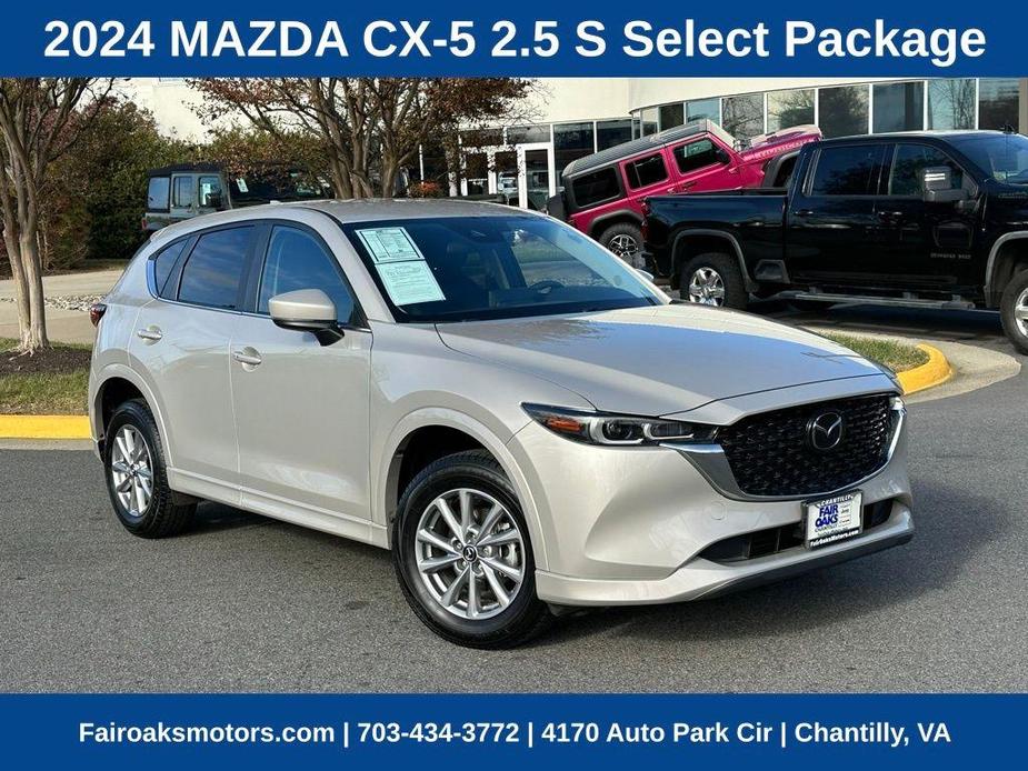 used 2024 Mazda CX-5 car, priced at $24,853