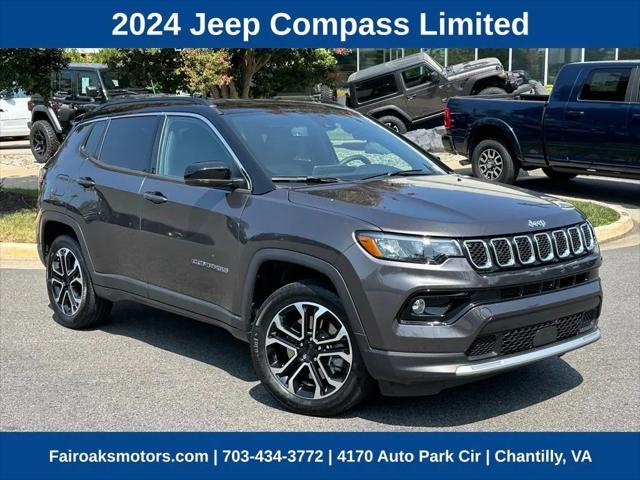 used 2024 Jeep Compass car, priced at $27,130