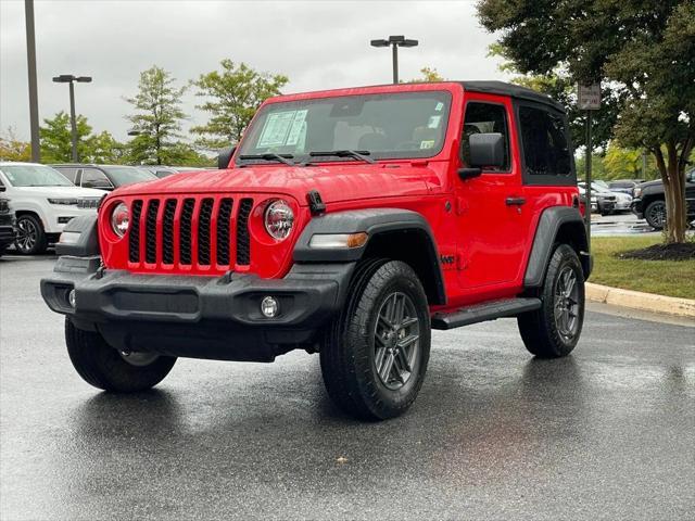 used 2024 Jeep Wrangler car, priced at $34,231