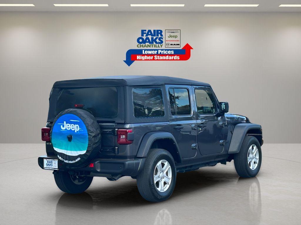 used 2022 Jeep Wrangler Unlimited car, priced at $28,120