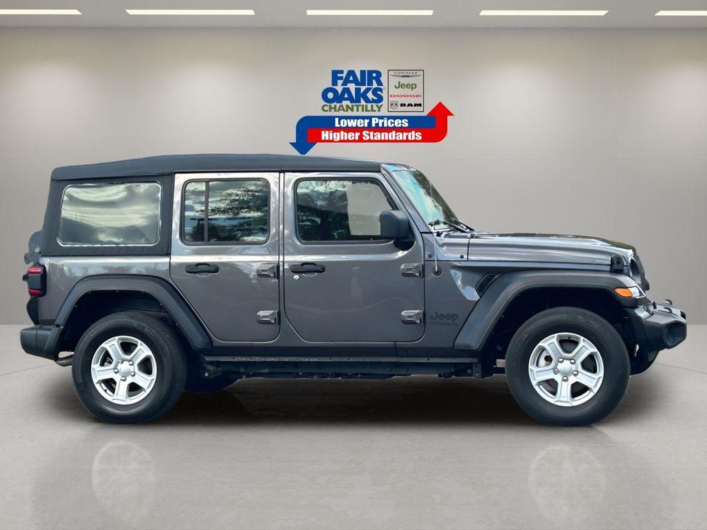 used 2022 Jeep Wrangler Unlimited car, priced at $28,120