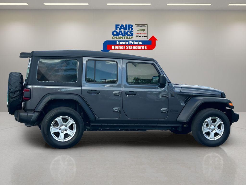 used 2022 Jeep Wrangler Unlimited car, priced at $28,120