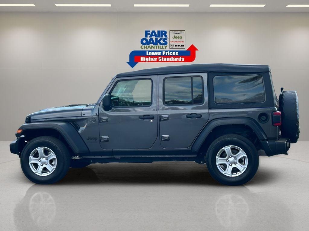 used 2022 Jeep Wrangler Unlimited car, priced at $28,120