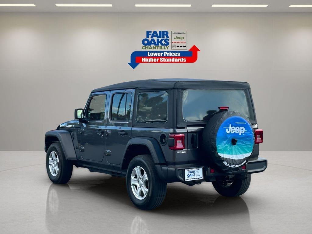 used 2022 Jeep Wrangler Unlimited car, priced at $28,120