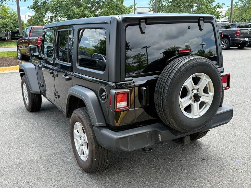 used 2022 Jeep Wrangler Unlimited car, priced at $32,987