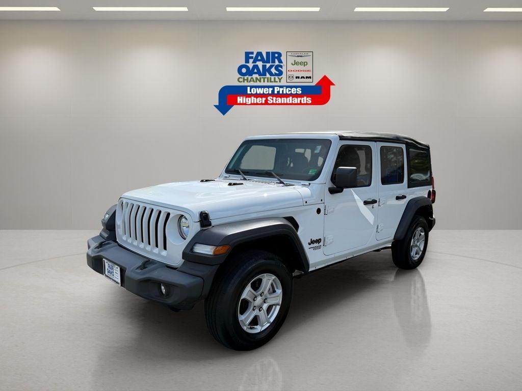 used 2021 Jeep Wrangler Unlimited car, priced at $35,480