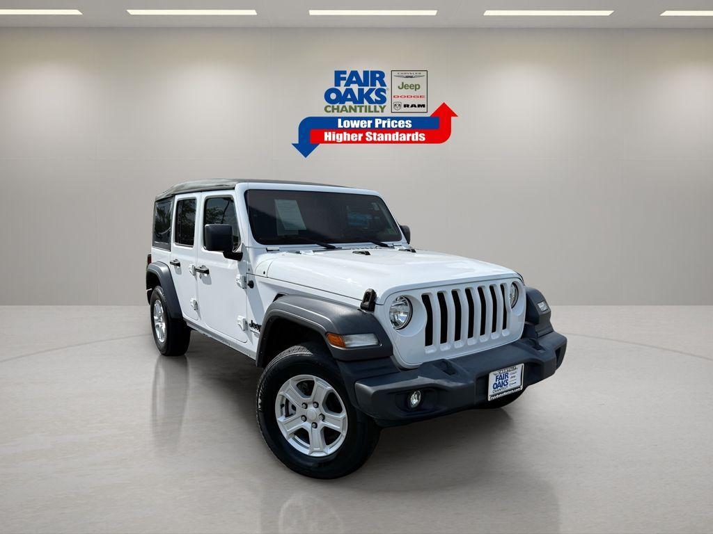 used 2021 Jeep Wrangler Unlimited car, priced at $33,480