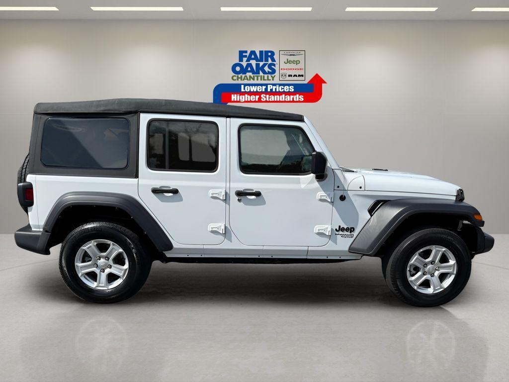 used 2021 Jeep Wrangler Unlimited car, priced at $35,480