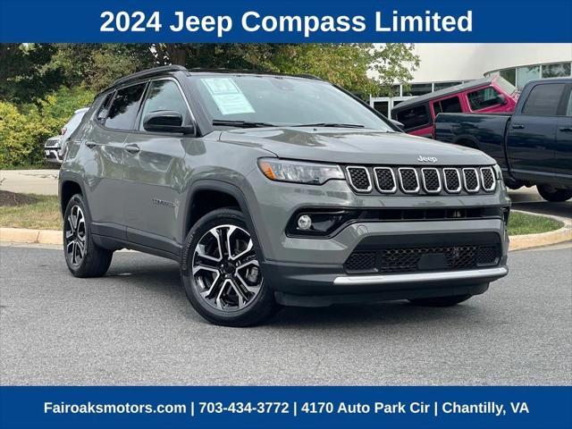 used 2024 Jeep Compass car, priced at $29,877