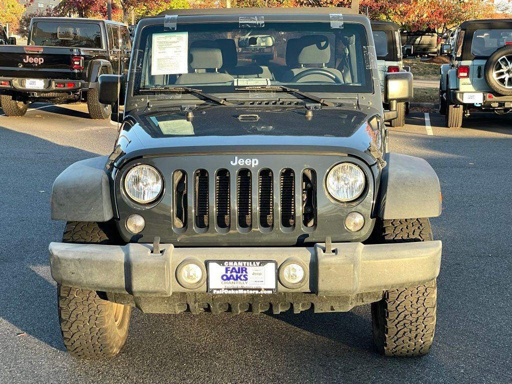 used 2018 Jeep Wrangler JK car, priced at $19,660