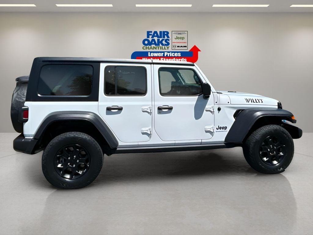 used 2023 Jeep Wrangler 4xe car, priced at $27,899