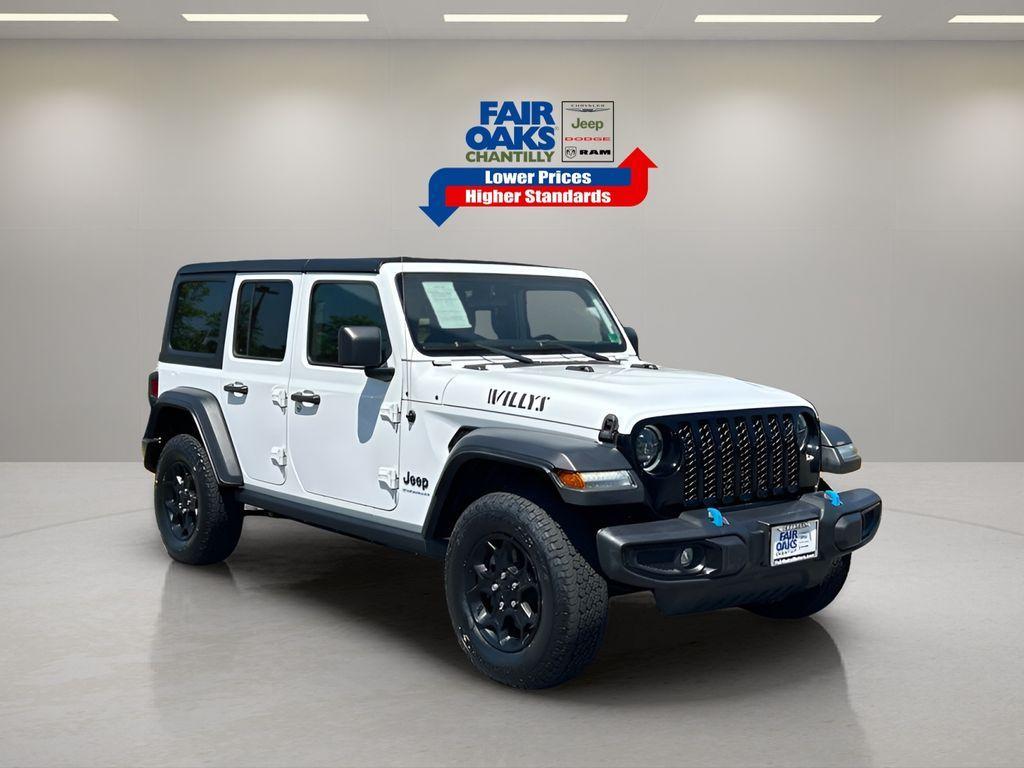 used 2023 Jeep Wrangler 4xe car, priced at $27,899