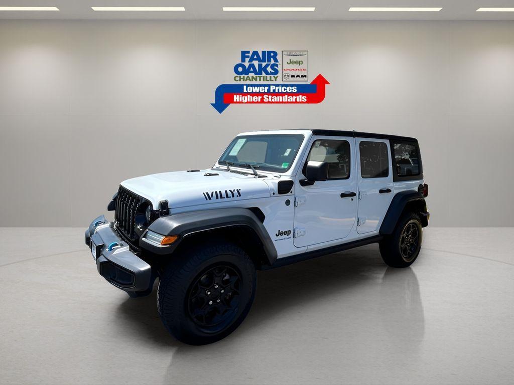 used 2023 Jeep Wrangler 4xe car, priced at $27,899