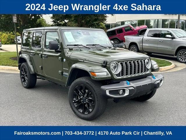 used 2024 Jeep Wrangler 4xe car, priced at $44,116