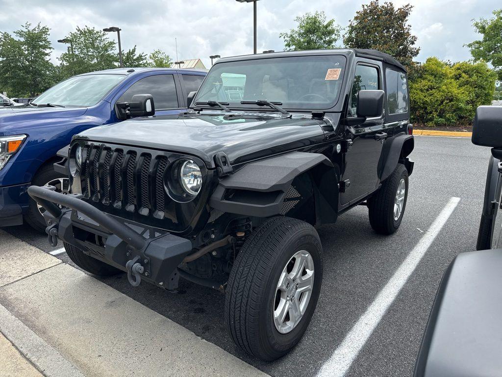 used 2020 Jeep Wrangler car, priced at $27,804